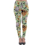 My Neighbor Totoro Pattern Lightweight Velour Leggings