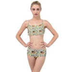 My Neighbor Totoro Pattern Layered Top Bikini Set