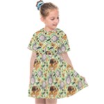 My Neighbor Totoro Pattern Kids  Sailor Dress