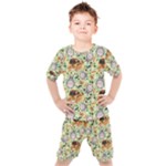 My Neighbor Totoro Pattern Kids  Tee and Shorts Set