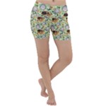 My Neighbor Totoro Pattern Lightweight Velour Yoga Shorts