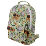 My Neighbor Totoro Pattern Flap Pocket Backpack (Small)