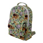 My Neighbor Totoro Pattern Flap Pocket Backpack (Large)