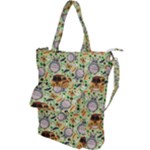 My Neighbor Totoro Pattern Shoulder Tote Bag