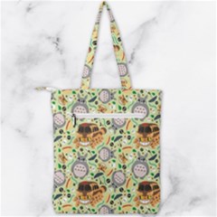 Double Zip Up Tote Bag 