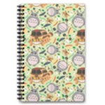 My Neighbor Totoro Pattern 5.5  x 8.5  Notebook