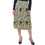 My Neighbor Totoro Pattern Classic Velour Midi Skirt 