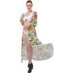 My Neighbor Totoro Pattern Maxi Chiffon Beach Wrap