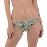 My Neighbor Totoro Pattern Ring Detail Bikini Bottoms