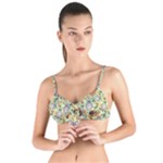 My Neighbor Totoro Pattern Tie Up Cut Bikini Top