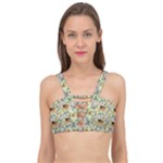 My Neighbor Totoro Pattern Cage Up Bikini Top