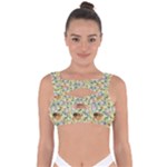 My Neighbor Totoro Pattern Bandaged Up Bikini Top