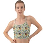 My Neighbor Totoro Pattern Mini Tank Bikini Top