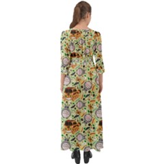 Button Up Maxi Dress 