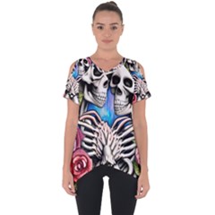 Cut Out Side Drop T-Shirt 