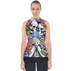 Mock Neck Shell Top 