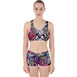 Floral Skeletons Work It Out Gym Set