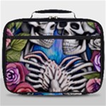 Floral Skeletons Full Print Lunch Bag