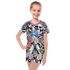 Kids  Mesh T-Shirt and Shorts Set 