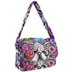 Floral Skeletons Courier Bag