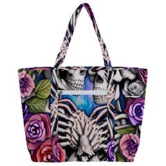 Zip Up Canvas Bag 