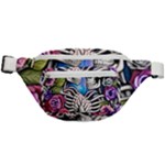 Floral Skeletons Fanny Pack