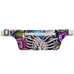 Floral Skeletons Active Waist Bag