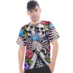 Floral Skeletons Men s Sport Top