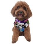 Floral Skeletons Dog Sweater