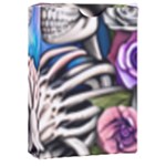 Floral Skeletons Playing Cards Single Design (Rectangle) with Custom Box