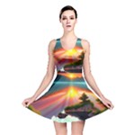 Sunset Over A Lake Reversible Skater Dress