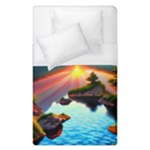 Sunset Over A Lake Duvet Cover (Single Size)