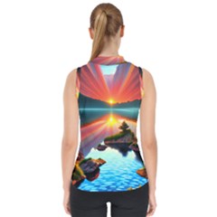 Mock Neck Shell Top 