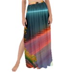 Sunset Over A Lake Maxi Chiffon Tie-Up Sarong