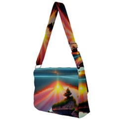 Full Print Messenger Bag (S) 