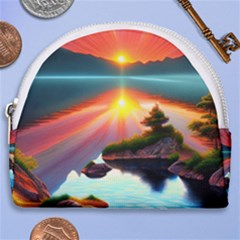 Horseshoe Style Canvas Pouch 