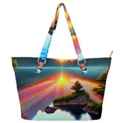 Full Print Shoulder Bag 