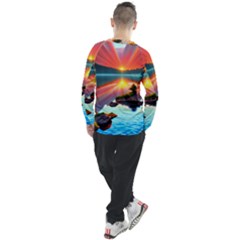 Men s Long Sleeve Raglan T-Shirt 