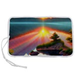 Sunset Over A Lake Pen Storage Case (M)