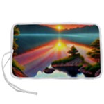 Sunset Over A Lake Pen Storage Case (L)