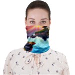 Sunset Over A Lake Face Covering Bandana (Adult)