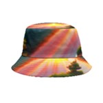 Sunset Over A Lake Bucket Hat