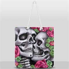 Full Print Rope Handle Tote (Large) 