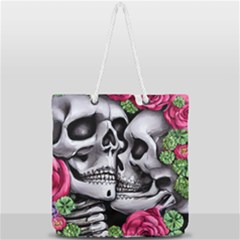 Full Print Rope Handle Tote (Large) 