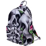 Black Skulls Red Roses The Plain Backpack