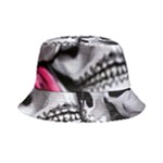 Black Skulls Red Roses Bucket Hat