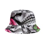 Black Skulls Red Roses Inside Out Bucket Hat