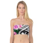 Floral Skeletons Bandeau Top