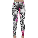 Floral Skeletons Classic Yoga Leggings