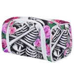 Floral Skeletons Toiletries Pouch